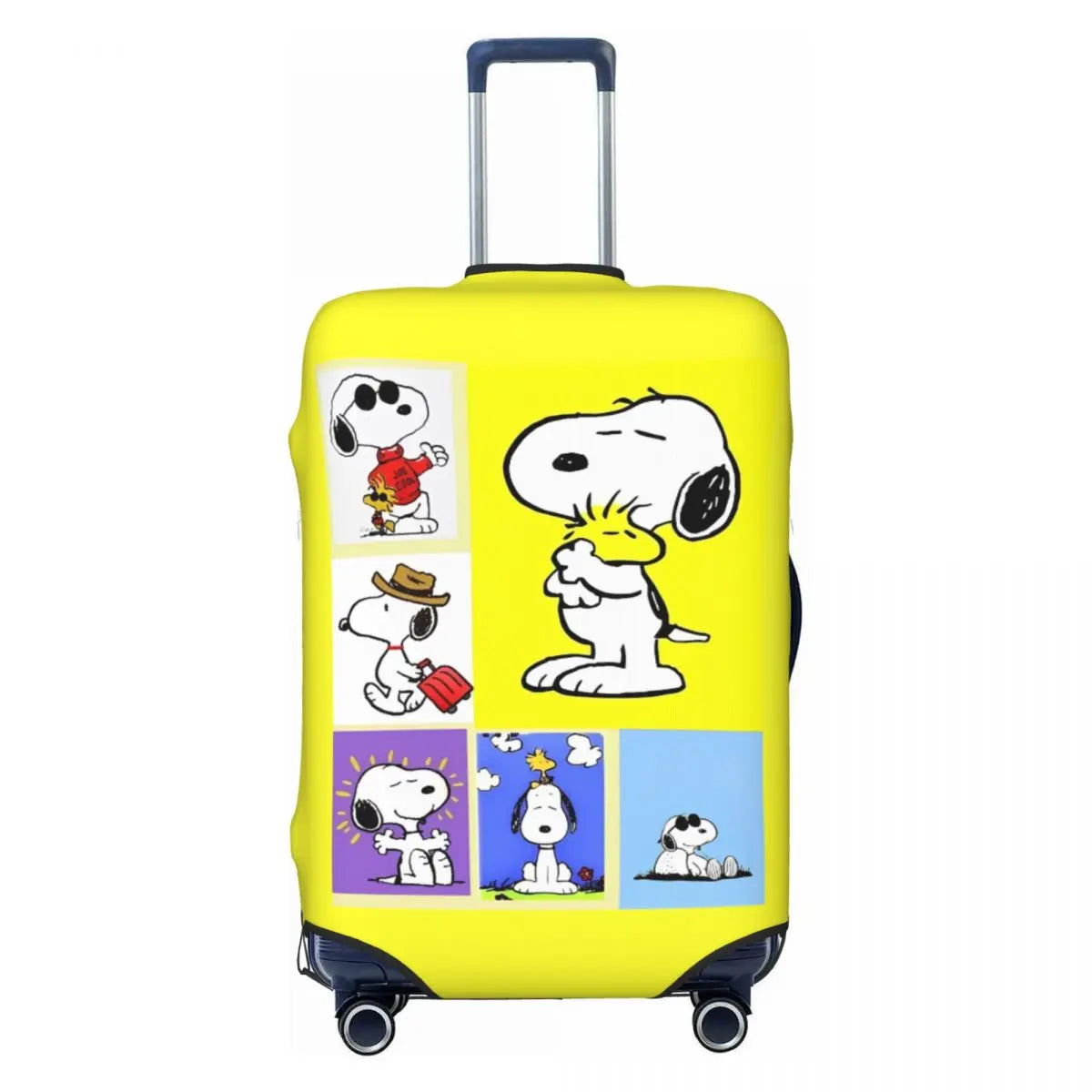 Snoopy Exploring Luggage Cover