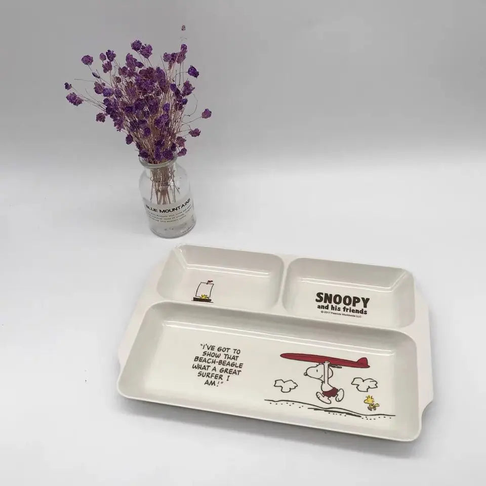 Snoopy Kawaii Plate