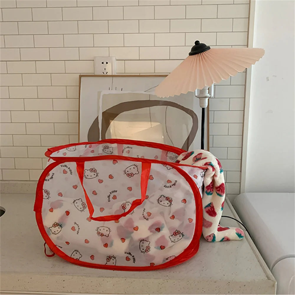 Hello Kitty Adore Foldable Laundry Basket