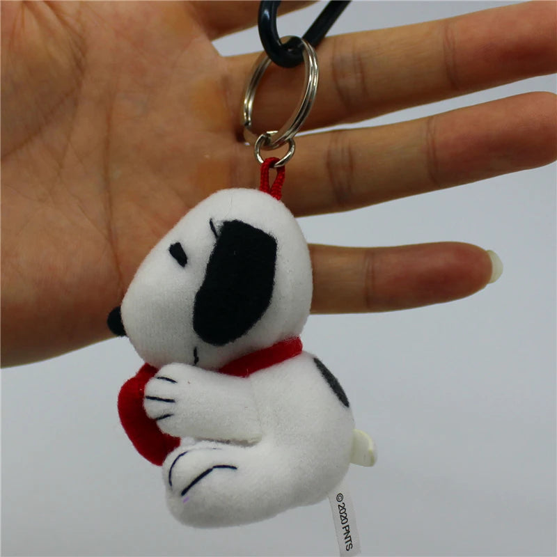 Snoopy Adorable Plush Keychain