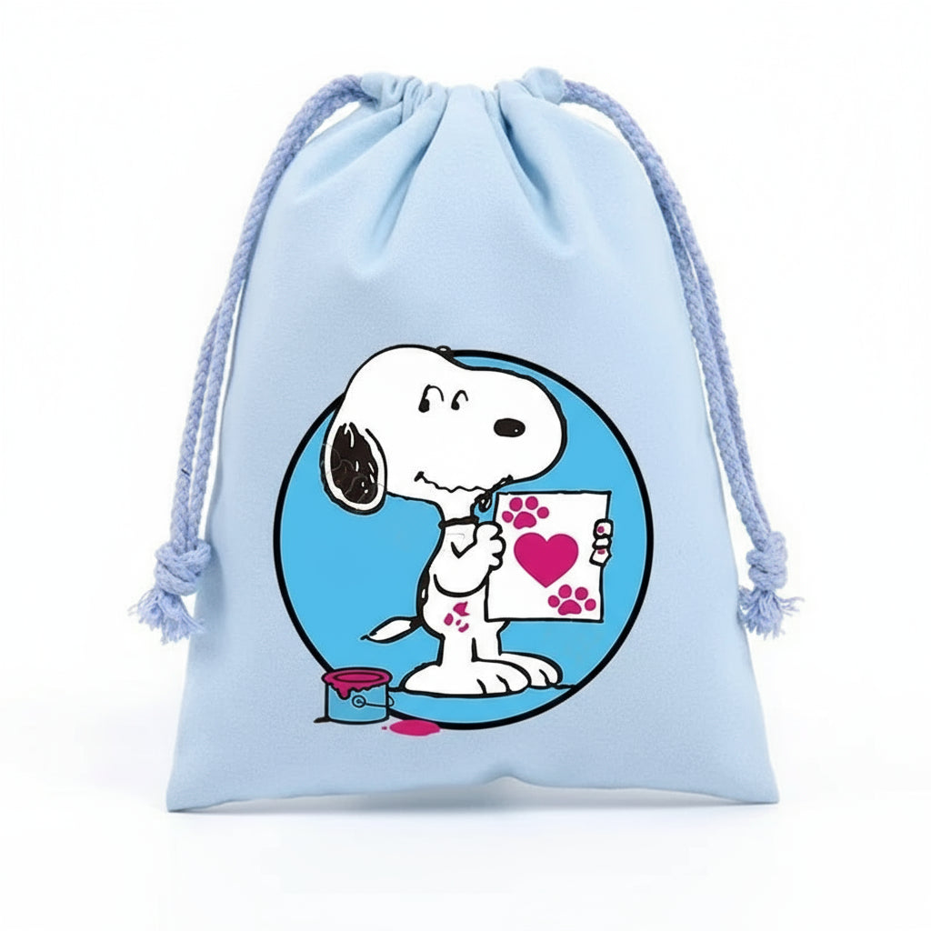 Snoopy Adventure Drawstring Bag