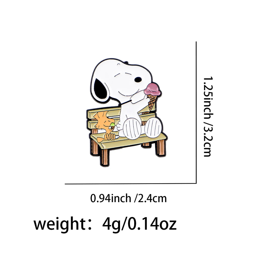 Snoopy Adore Brooch