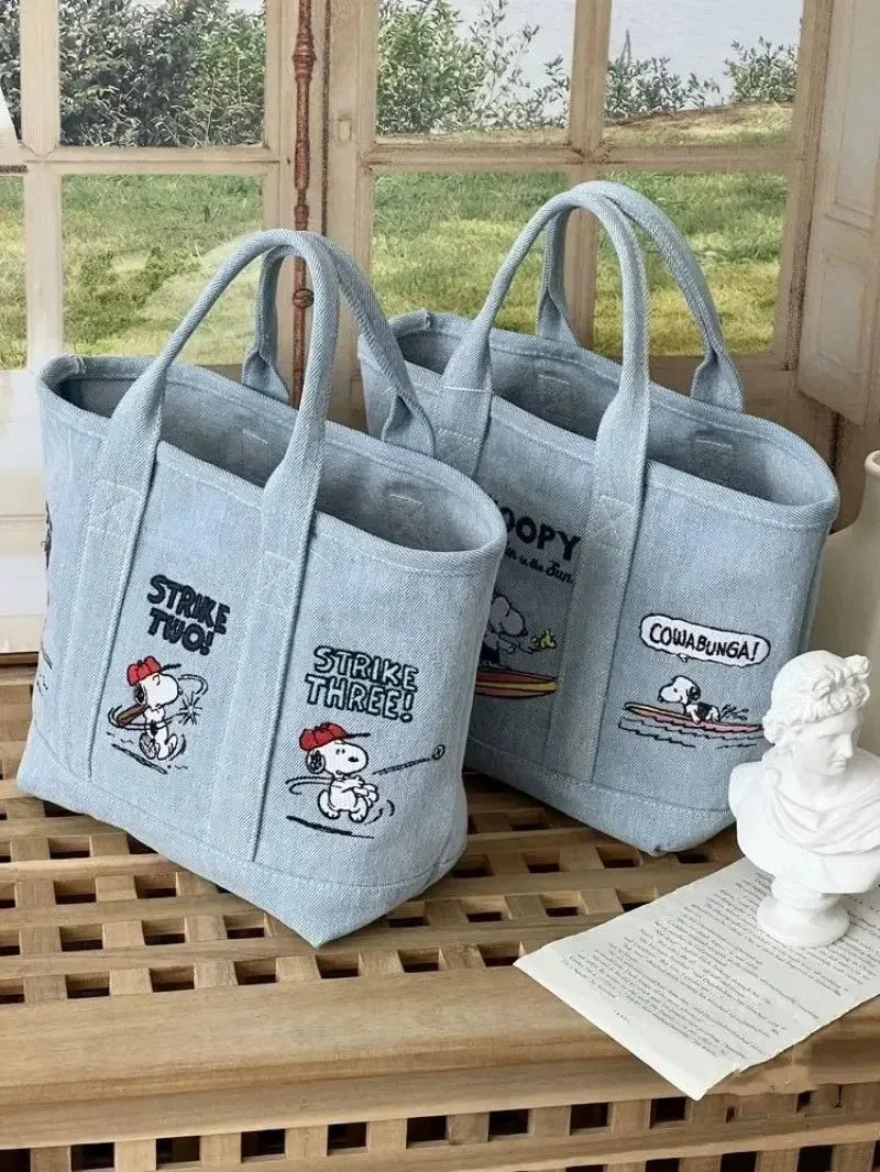 Snoopy Denim Bag