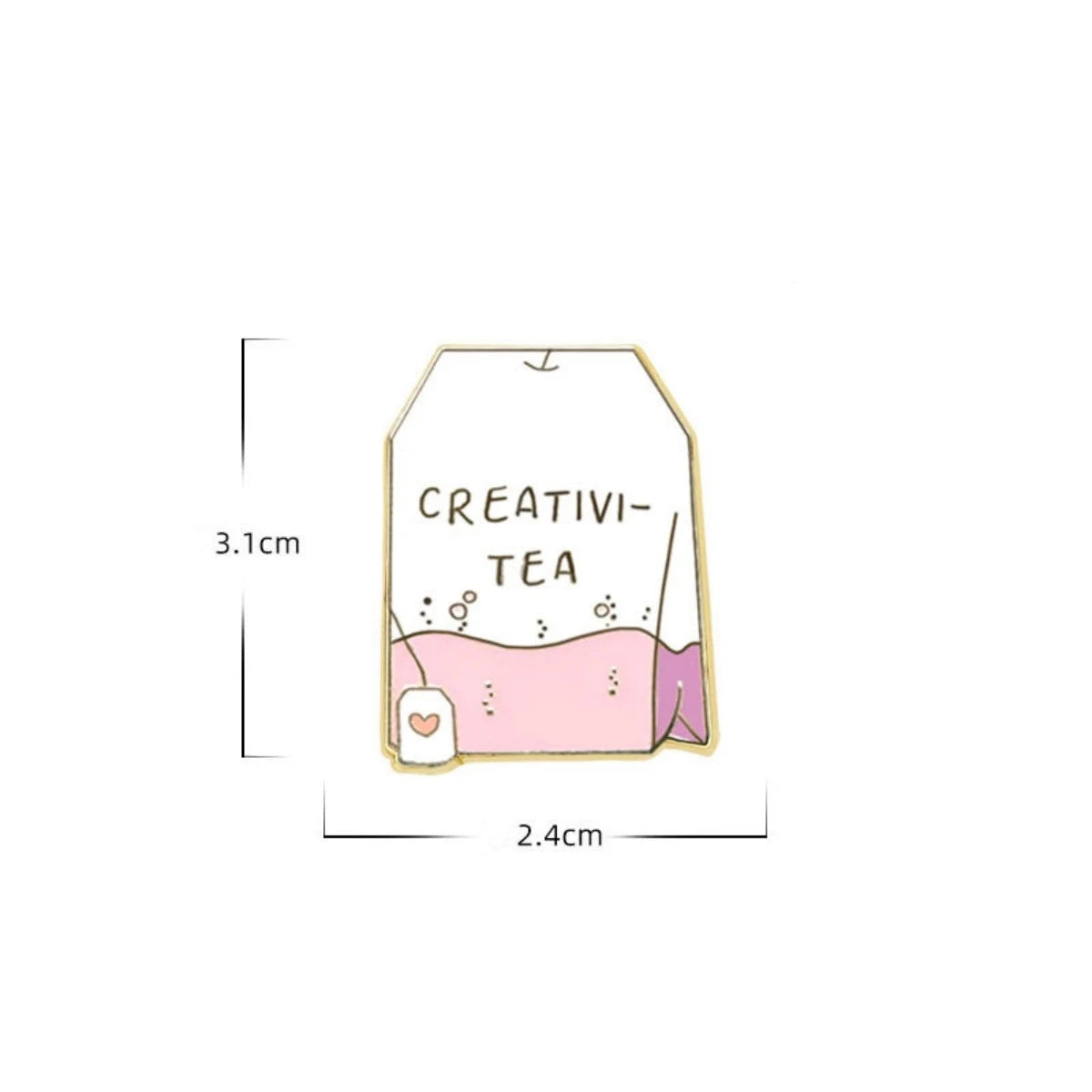 Creativi-Tea Brooch