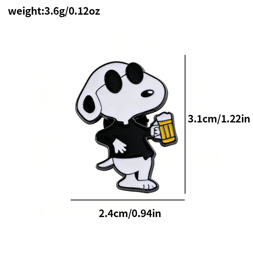 Snoopy Mood Brooch