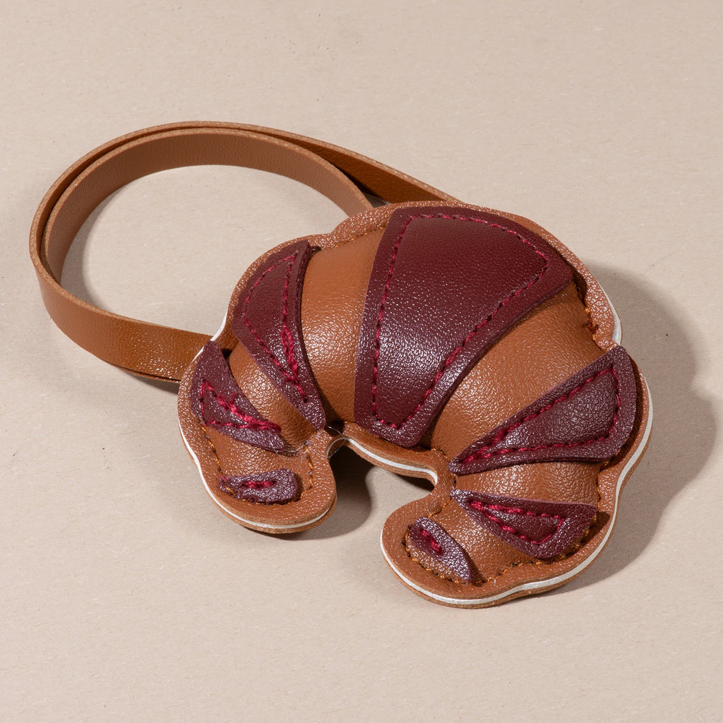 Croissant Bag Charm