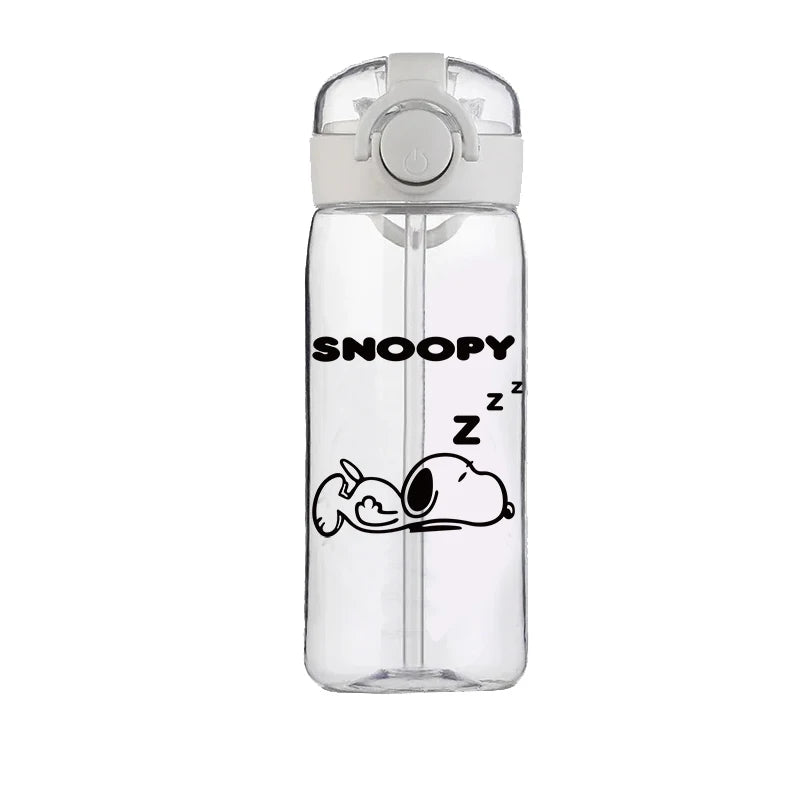 Snoopy Transparent Drink Bottle