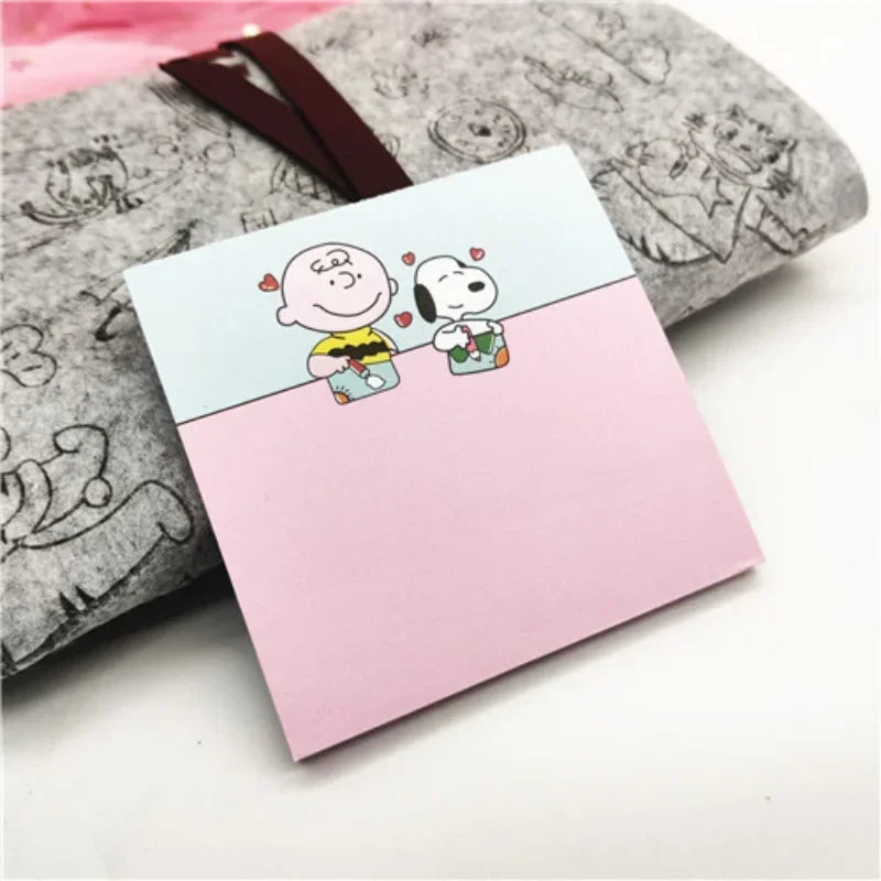 Snoopy Happy Sticky Notepad