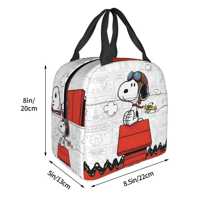 Snoopy Home Lunch Bag