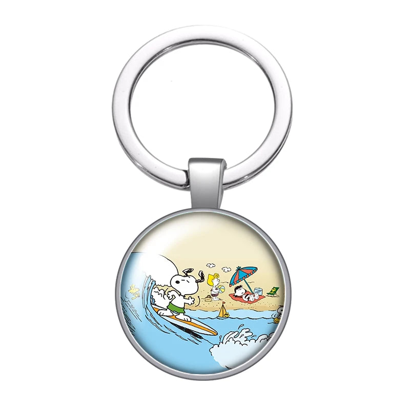Snoopy Holiday Keychain