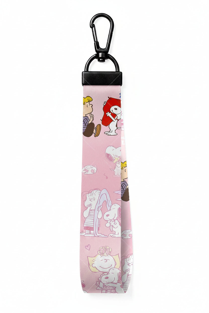 Snoopy Playful Keychain Strap