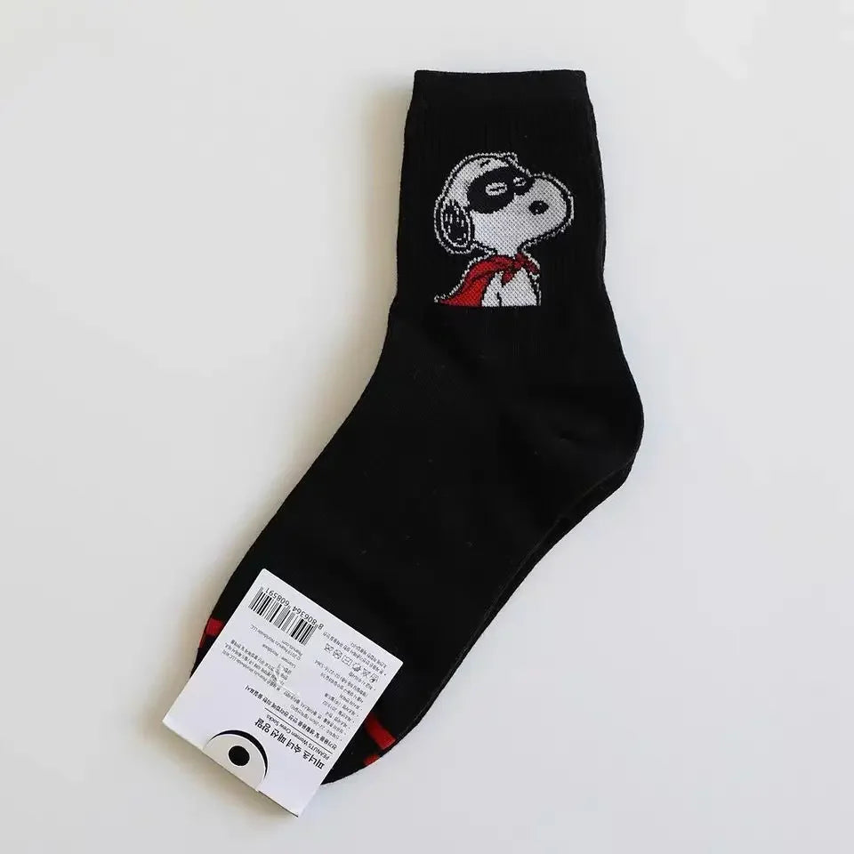 Snoopy Exploring Socks