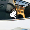 Snopy Peekaboo Car Sticker