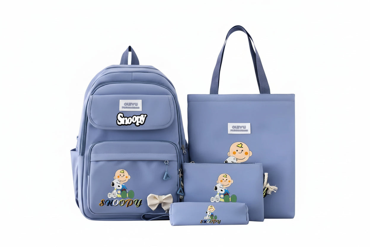 Snoopy Essential 4pcs Backpack