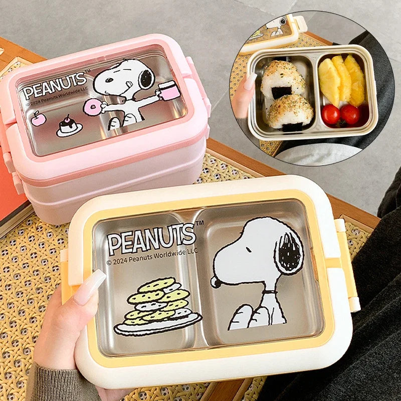 Snoopy Stainless Steel Lunch Box