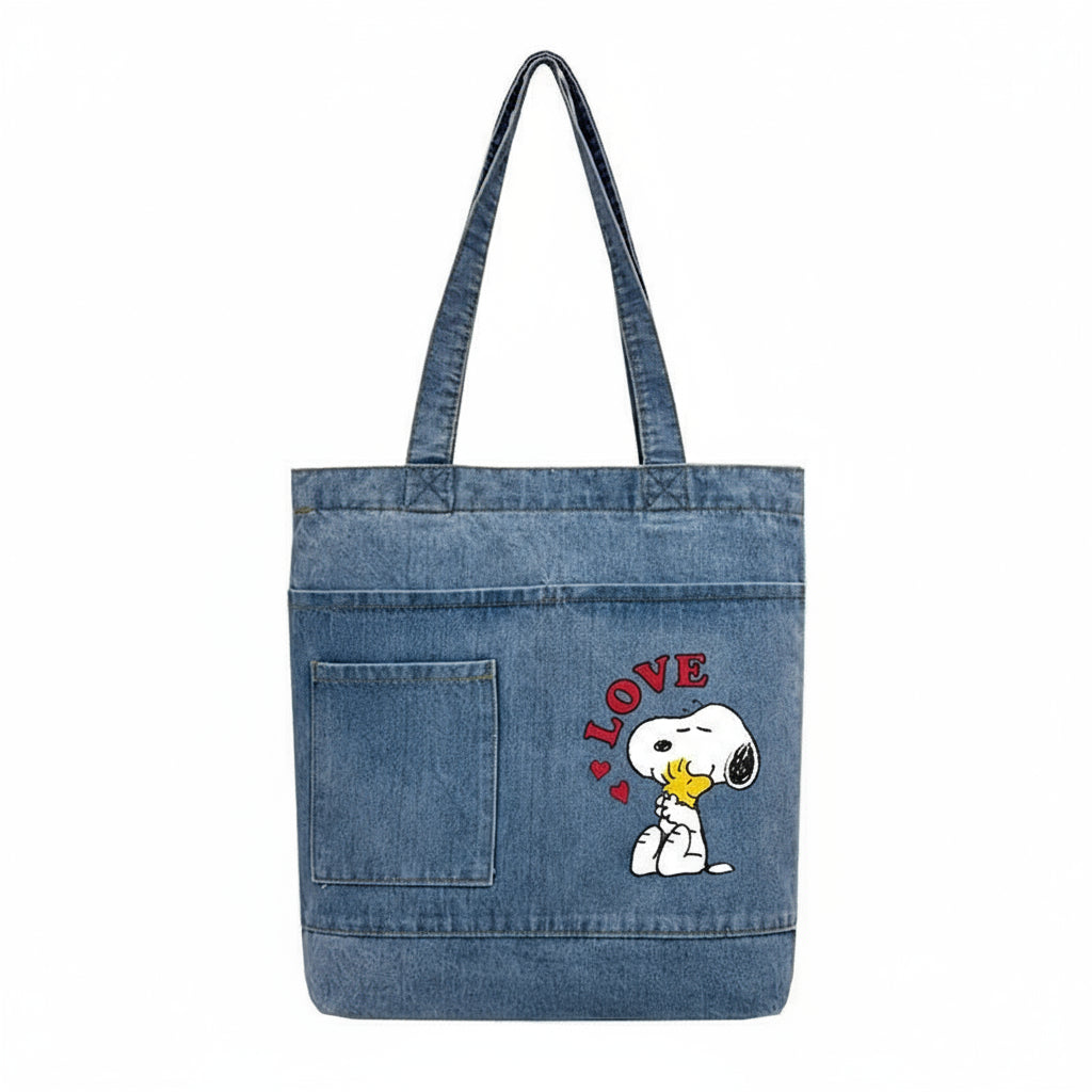 Snoopy Original Denim Bag