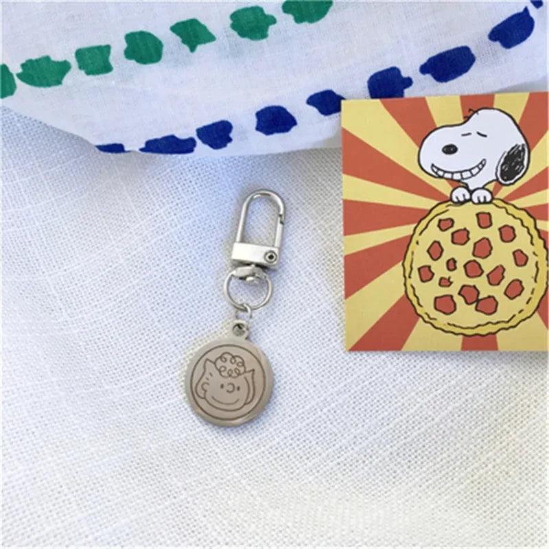 Snoopy Metal Keychain