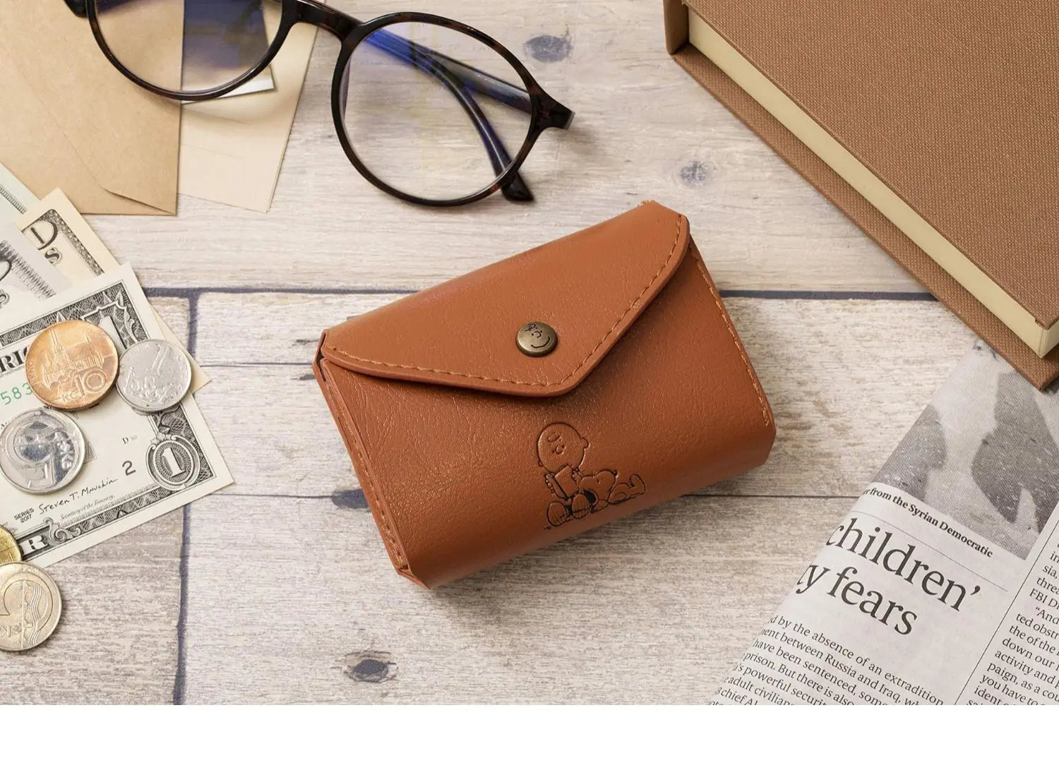 Snoopy Vegan Leather Wallet