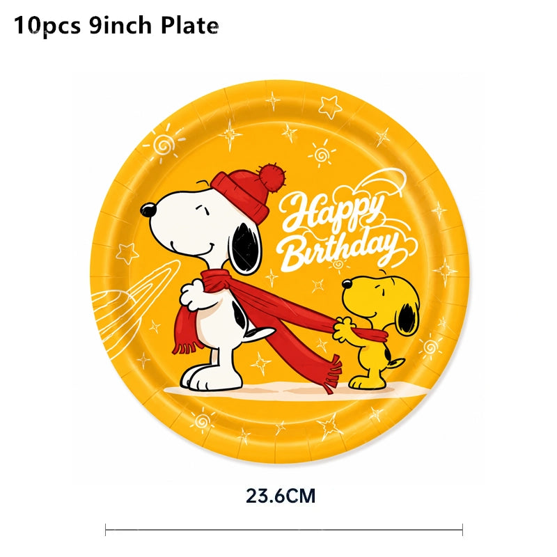 Snoopy & Friends Party Decor