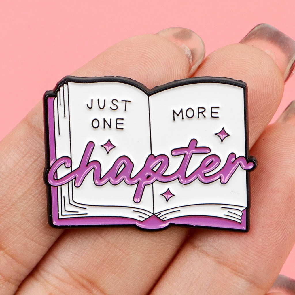 Just One More Chapter Brooch
