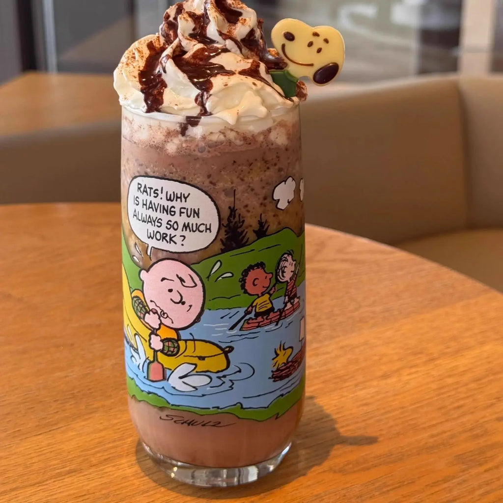 Snoopy & Friends Glass Cup