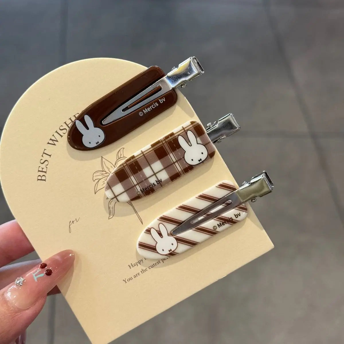 Miffy Kawaii Hair Clip