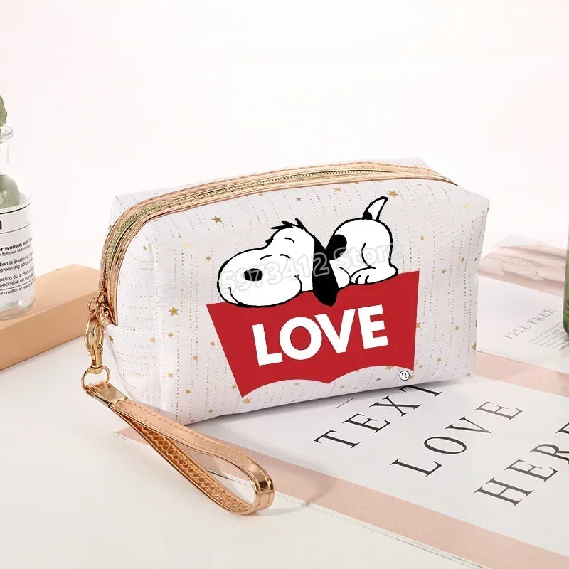 Snoopy Sparkle Cosmetic Bag