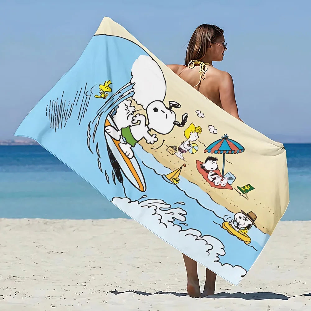 Snoopy Loves Summer Towel