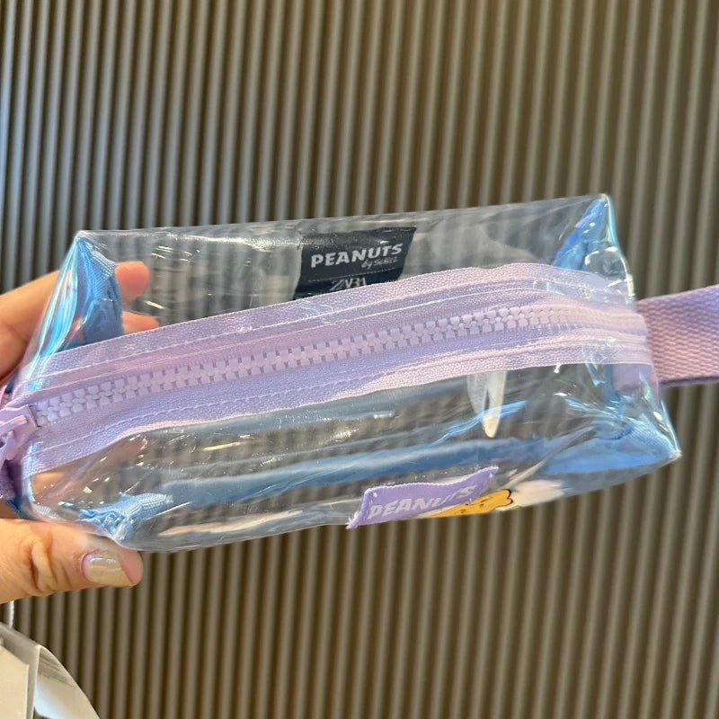 Snoopy & Friends Transparent Cosmetic Bag