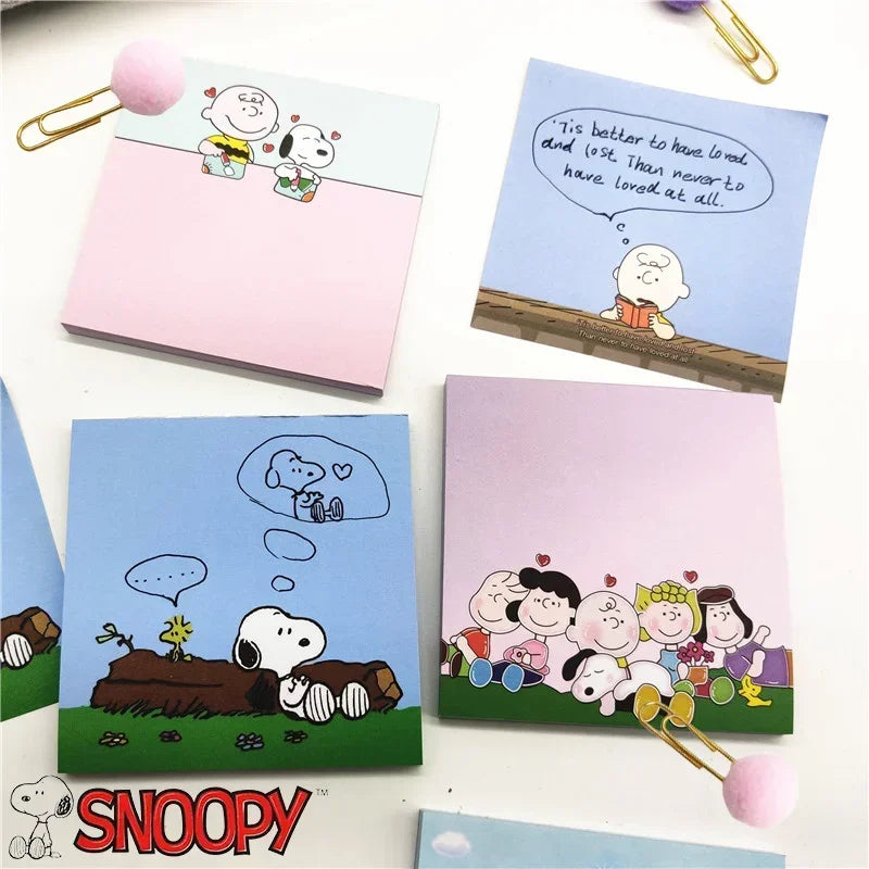 Snoopy Happy Sticky Notepad