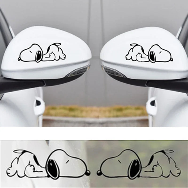 Snoopy Sleepy Car Sticker