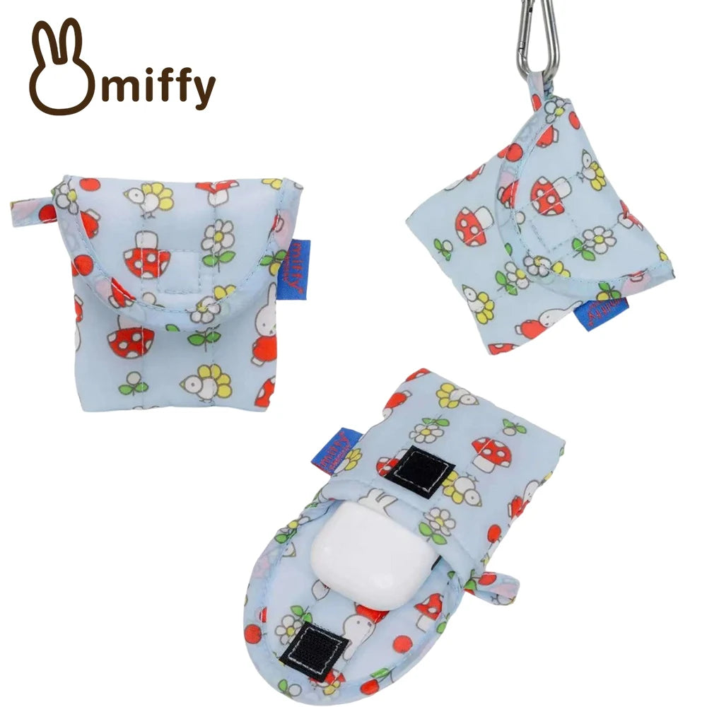 Miffy Garden Earphone Storage Bag