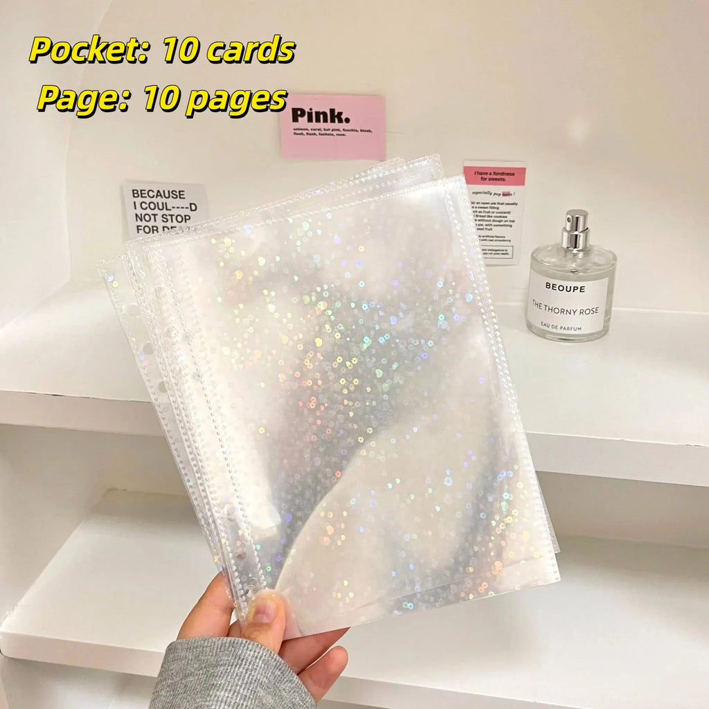 Kawaii Glittery Photo Sleeves