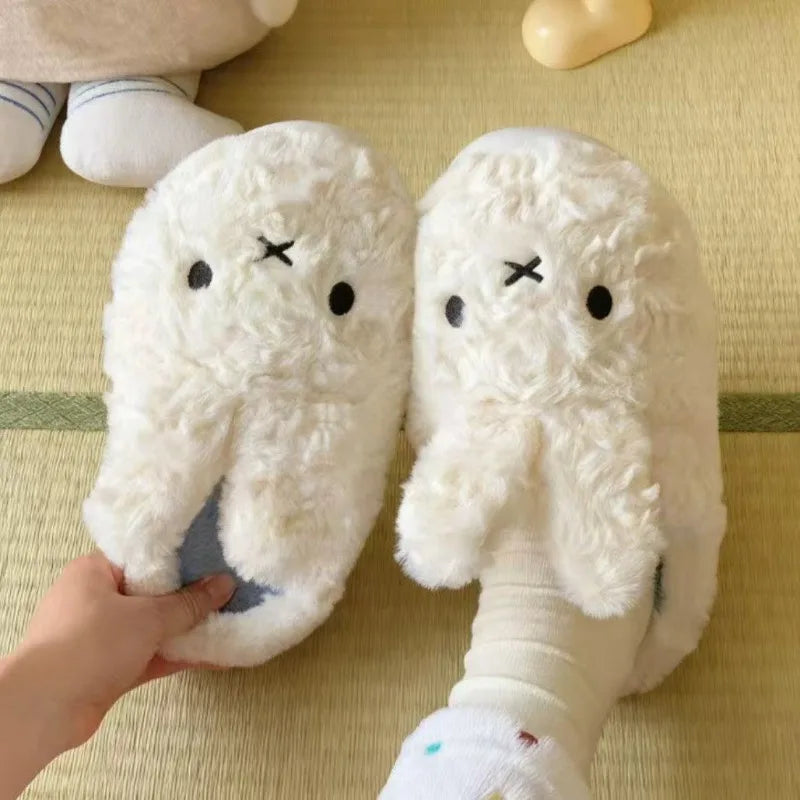 Miffy Adore Plush Slippers