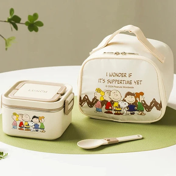 Snoopy Insulated Stainless Steel Lunch Box
