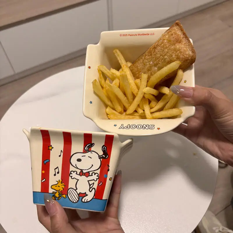 Snoopy Takeout Bowl