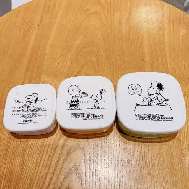 Snoopy Classic Lunch Box 3pcs Set