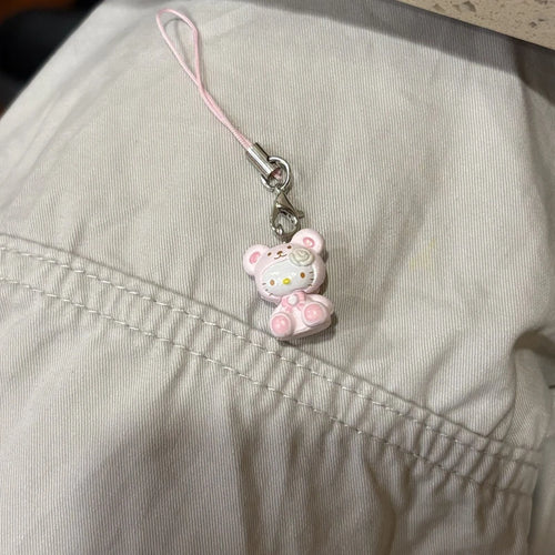 Hello Kitty Pearl Keychain