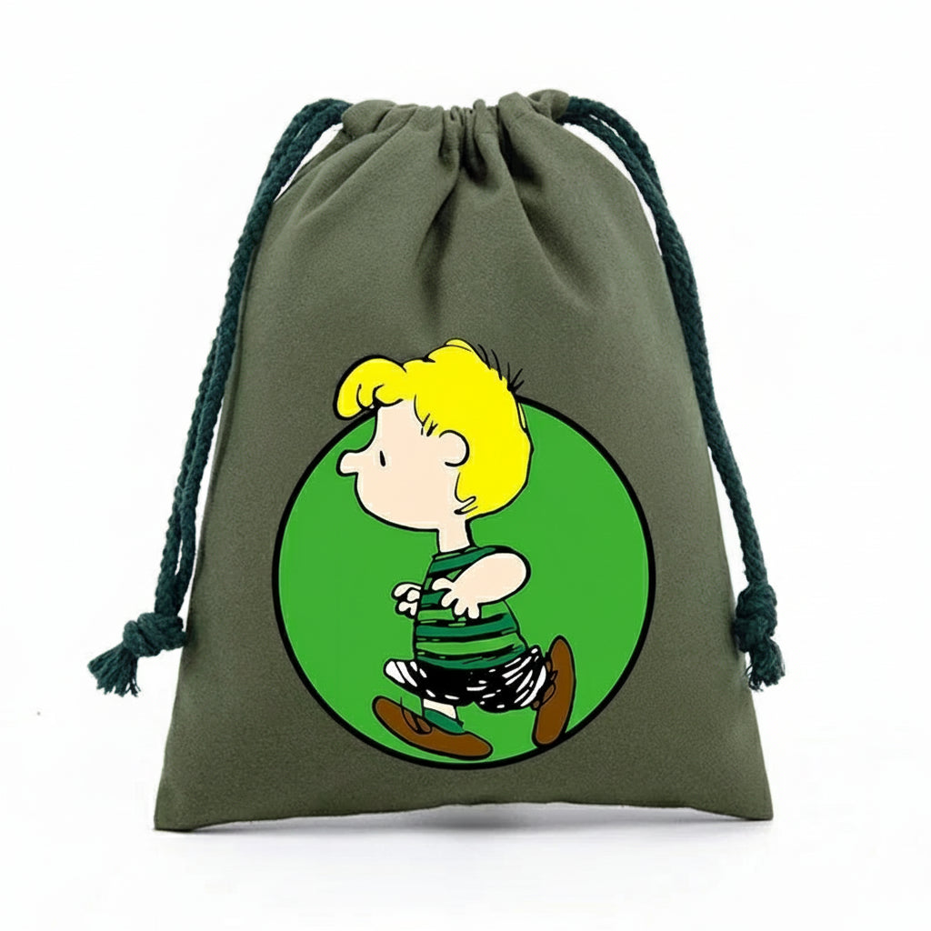 Snoopy Adventure Drawstring Bag