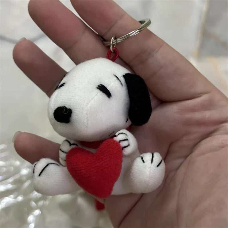Snoopy Adorable Plush Keychain