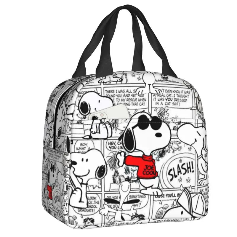 Snoopy Home Lunch Bag