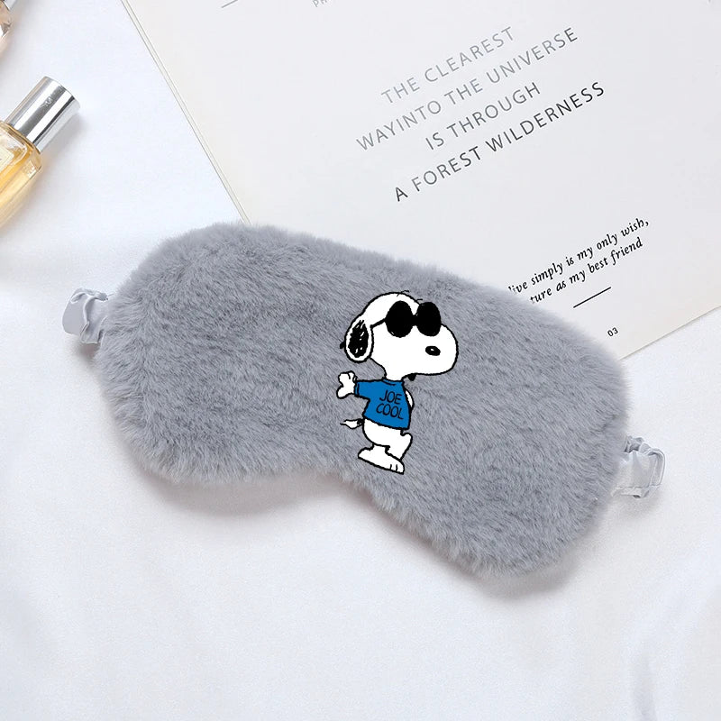 Snoopy Plushy Eye Mask