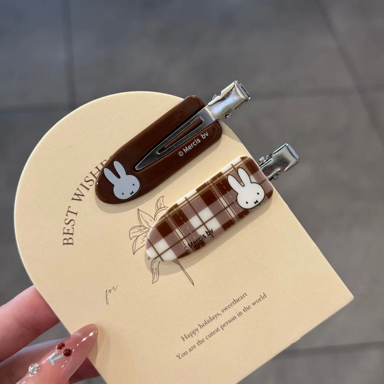 Miffy Kawaii Hair Clip