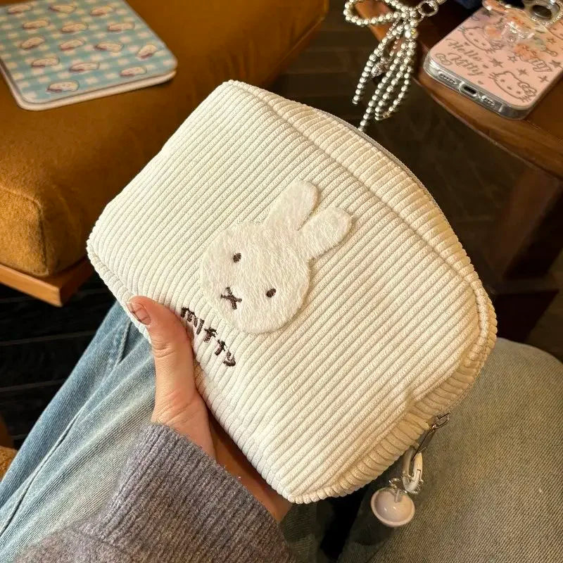 Miffy Corduroy Cosmetic Bag