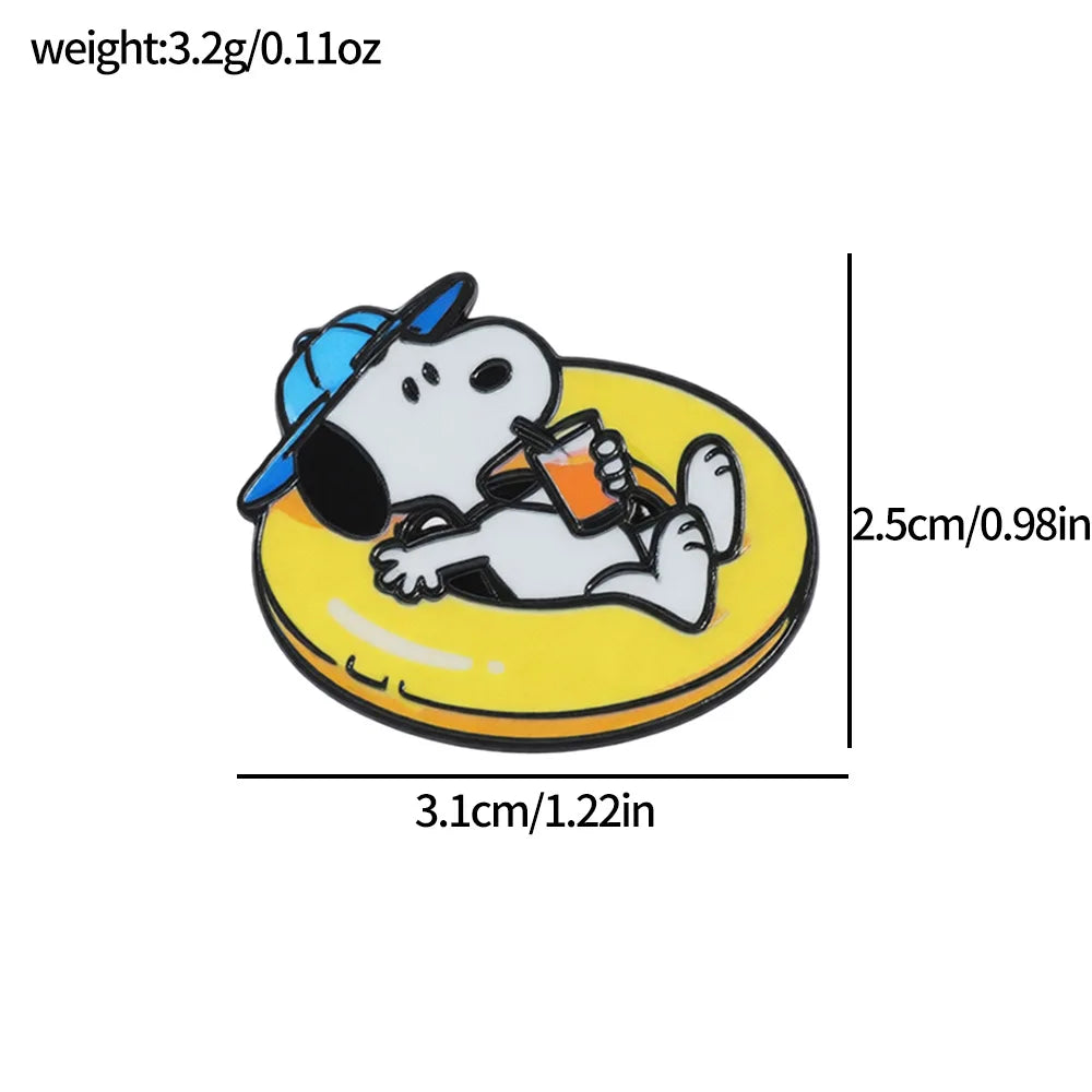Snoopy Mood Brooch