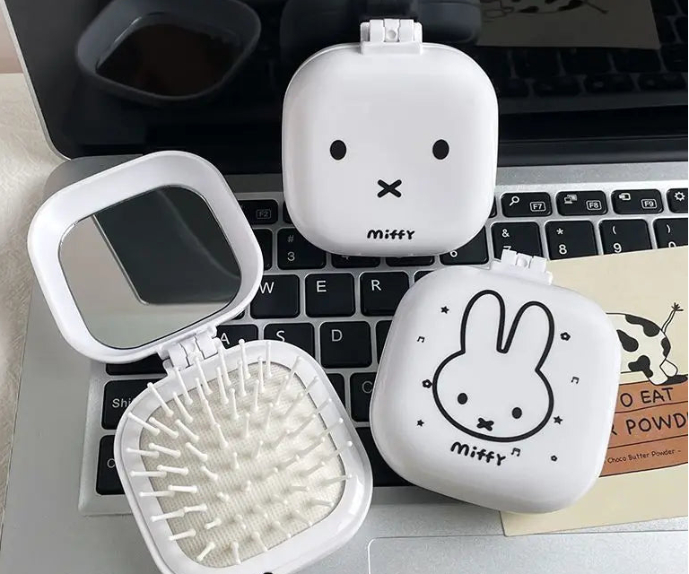 Miffy Portable Comb & Mirror