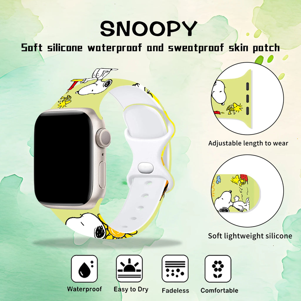 Snoopy World Watch Strap