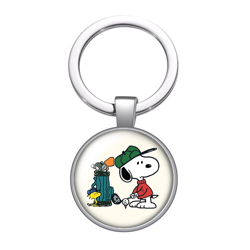 Snoopy Holiday Keychain