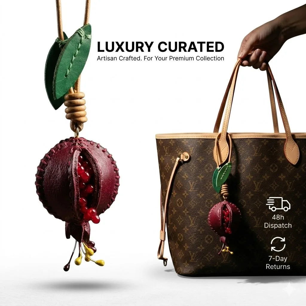 Pomegranate Bag Charm