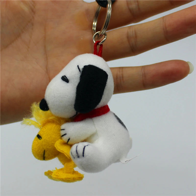 Snoopy Adorable Plush Keychain